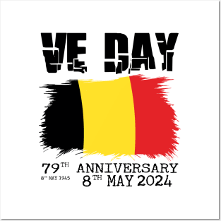 VE Day: Honoring Peace with Belgium Posters and Art